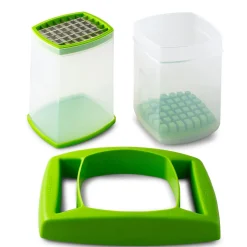 Starfrit Easy Fries French Fry Cutter (Clear/Green)