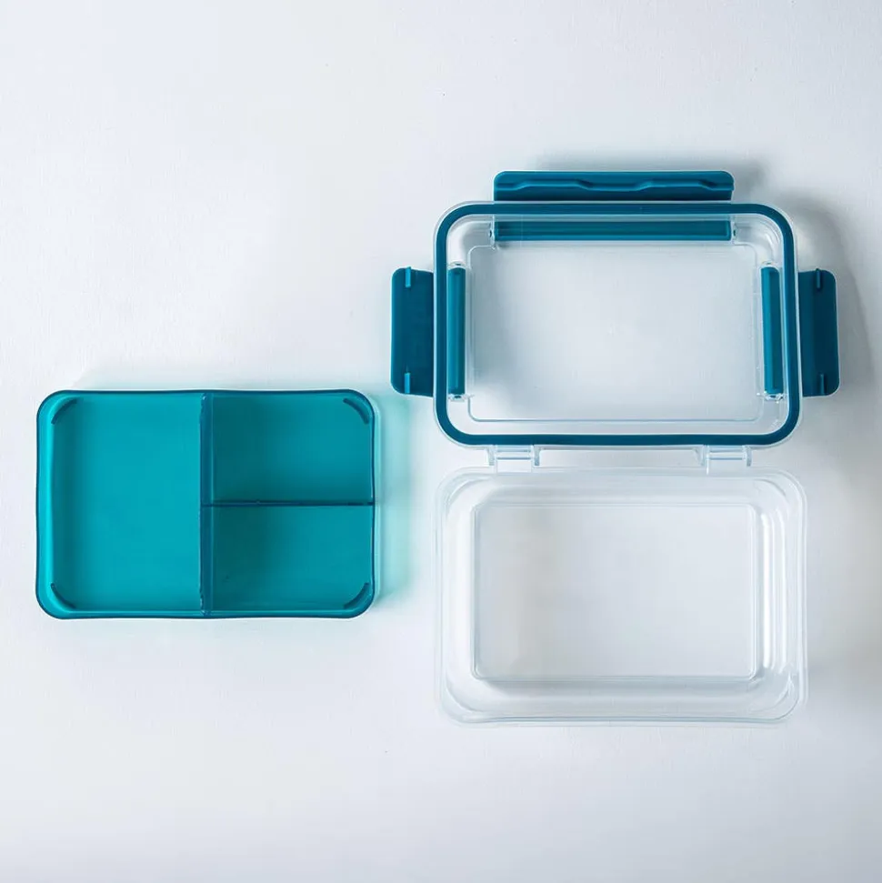 Starfrit Easy Lunch Bento Box Container (Blue)