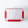Starfrit Easy Lunch Divided Lunch Container (Red)