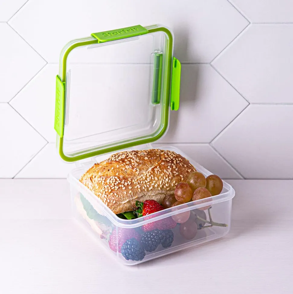 Starfrit Easy Lunch Double Sandwich Container (Green)