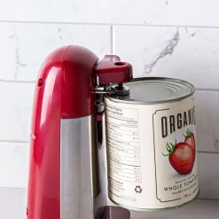 Starfrit Mightican Electric Can Opener (Red/Stainless Steel)