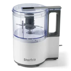 Starfrit Oscillating Food Chopper- Processor 4-cup (White/Clear)