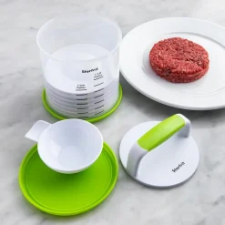 Starfrit Patty Hamburger Press with 8 Dividers - Set of 12