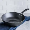 Starfrit Rapid Heat 12" Cast Iron Wok (Black)