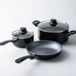 Starfrit Simplicity Cookware Combo - Set of 5 (Black)