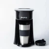 Starfrit Single Serve Coffee Maker with Travel Mug (Black)