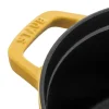 Staub France Cast Iron Round Cocotte (Citron)