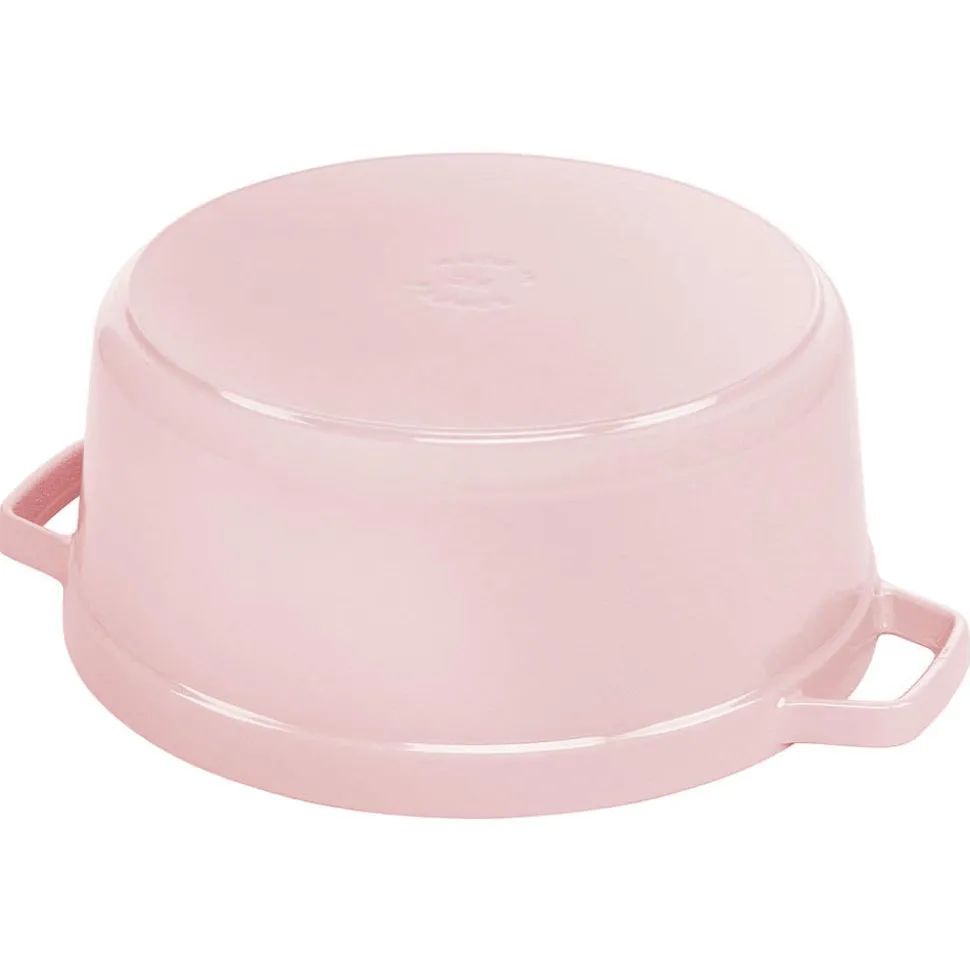 Staub France Cast Iron Round Cocotte 10" (Sorbet Rose)