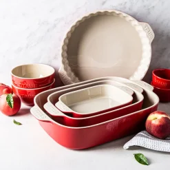 Staub Made In Portugal Ramekin - Set of 2 (Cherry/White)