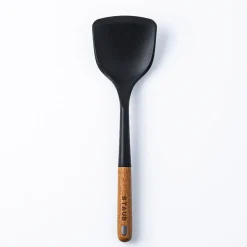 Staub Prep Simple Silicone Wok Solid Turner (Black)