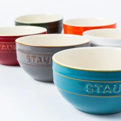 Staub Rainbow Ceramic Bowls - Set of 6 700ml