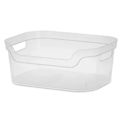 Sterilite Organize 'Medium' Plastic Storage Open Bin 13x9.5x5.25