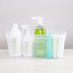 Sterilite Organize 'Narrow' Plastic Storage Bin (Clear) 15x6.25x6.25"