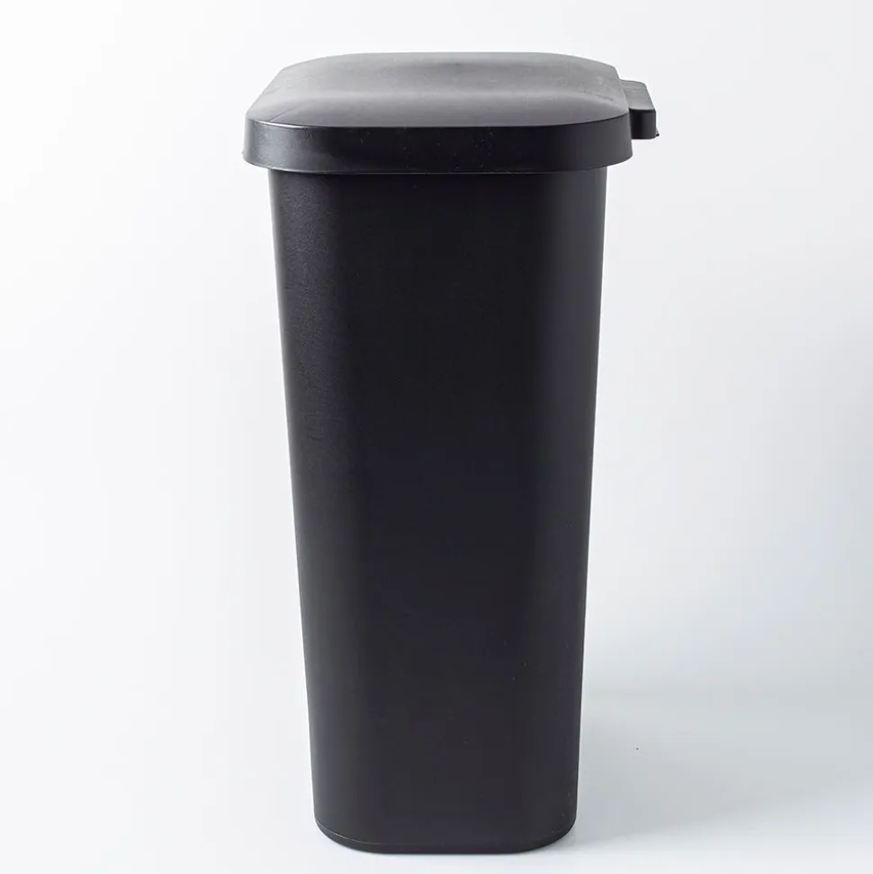 Sterilite Stepon Garbage Can 45 L (Black)
