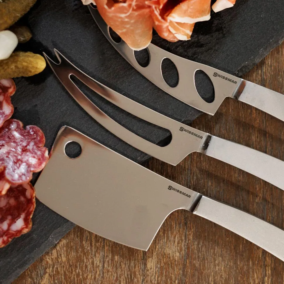 Swissmar Barcelona 'Soft' Cheese Knife (Stainless Steel)