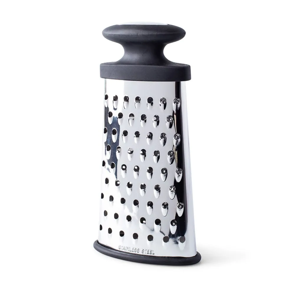 Task Ellipse 2-Sided Tower Grater Oval (Black/Stainless Steel)