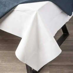 Teximage Table D'Haute Tablepad Protector 52"x144" (White)