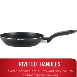 T-Fal Culinaire Non-Stick Cookware - Set of 16 (Black)