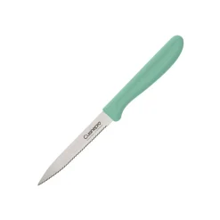 The Custom Chef Cuisine::pro Classic Serrated 4" Utility Knife (Teal)
