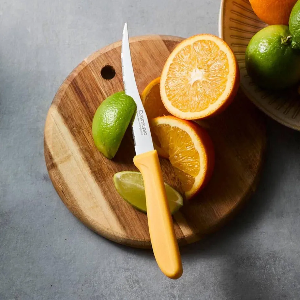 The Custom Chef Cuisine::pro Classic Vegetable Knife 4" (Yellow)
