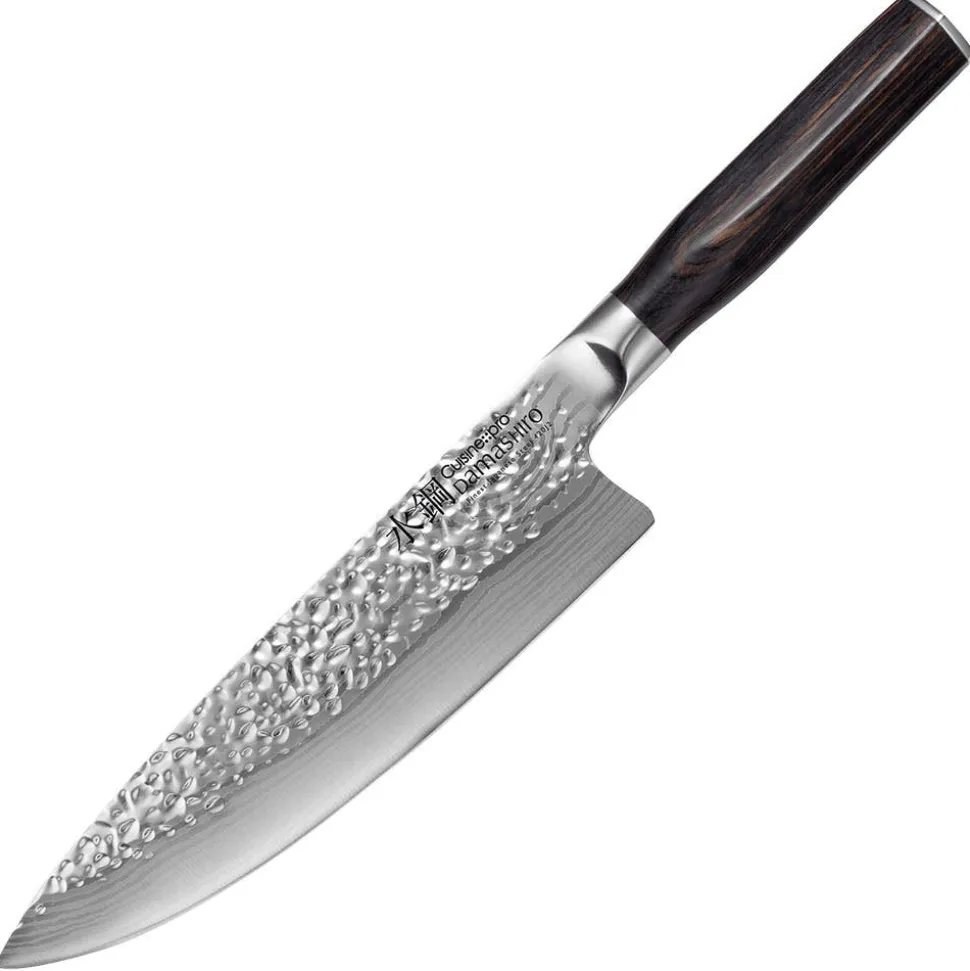 The Custom Chef Cuisine::pro Damashiro Emperor 8" Chef Knife