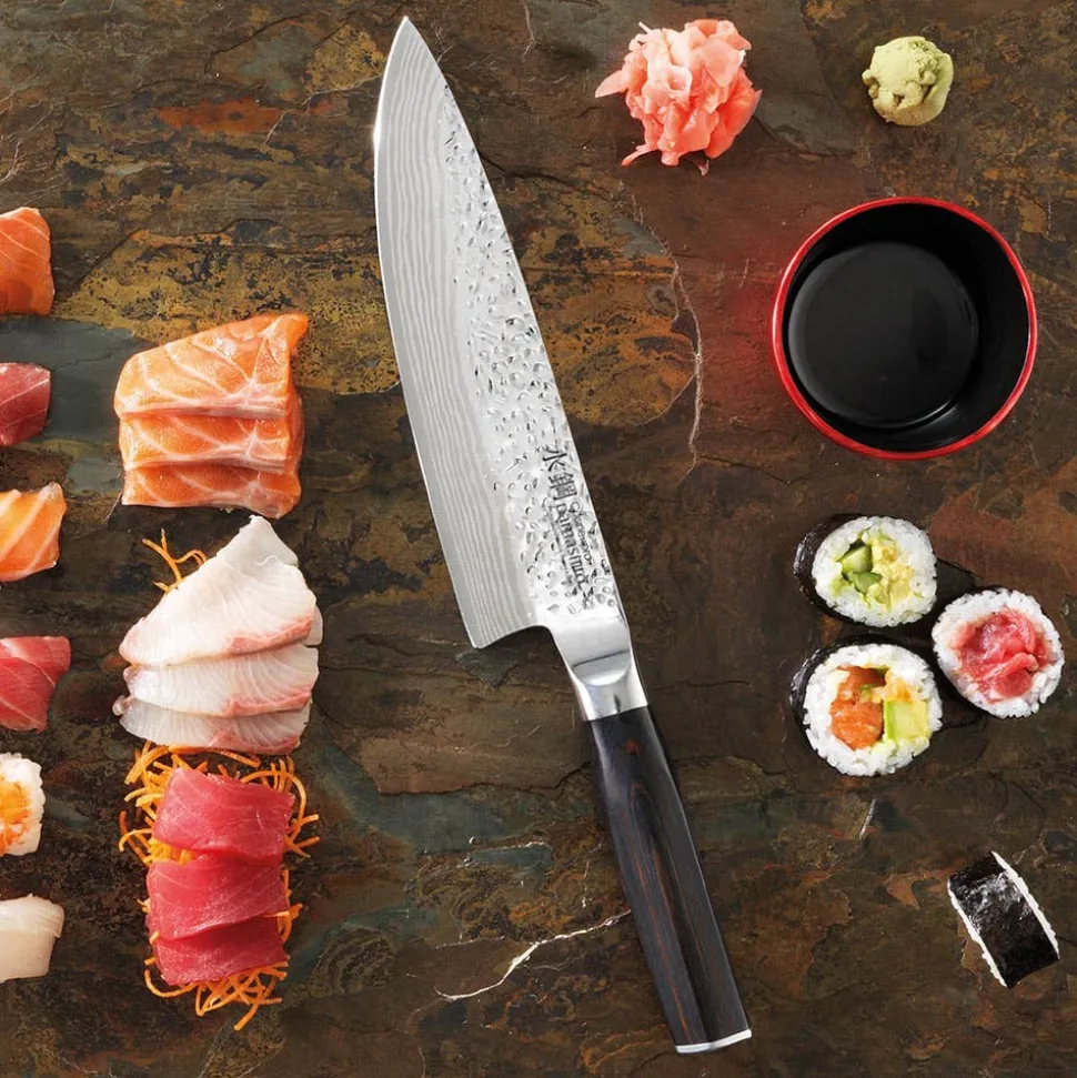 The Custom Chef Cuisine::pro Damashiro Emperor 8" Chef Knife
