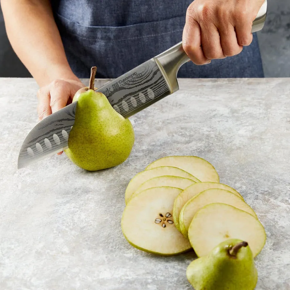 The Custom Chef Cuisine::pro Damashiro 6.5" Santoku Knife