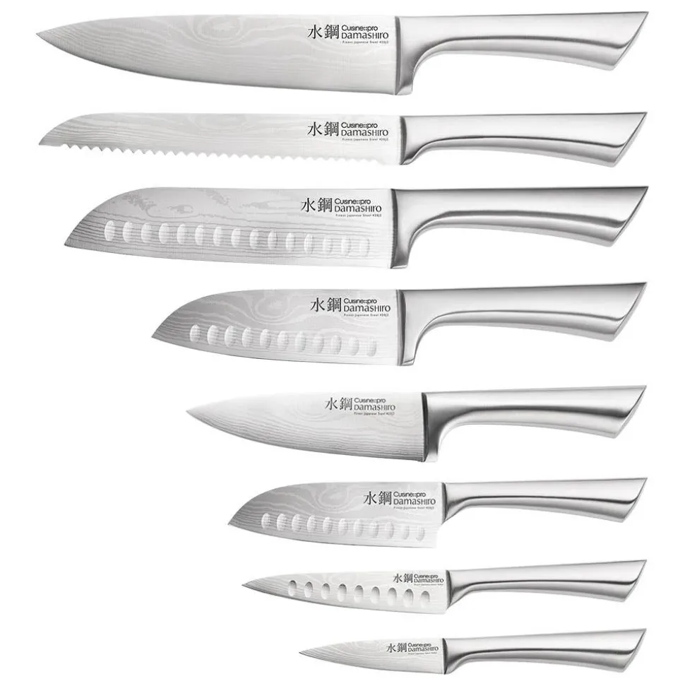 The Custom Chef Cuisine::pro Damashiro 'Bodo' Knife Block - 10pc