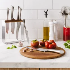 The Custom Chef Cuisine::pro Damashiro 'Kinzoku' Knife Block - 7pc