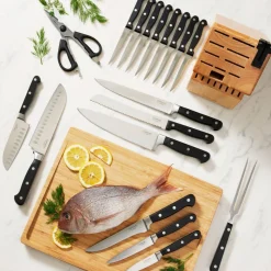 The Custom Chef Cuisine::pro Sabre Knife Block - 20pc