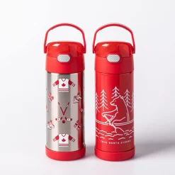 Thermos Canadiana 'Hockey' Insulated Sport Bottle 400ml (Red)