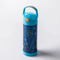 Thermos Double Wall 'Robot Doodles' Funtainer Sport Bottle 410ml