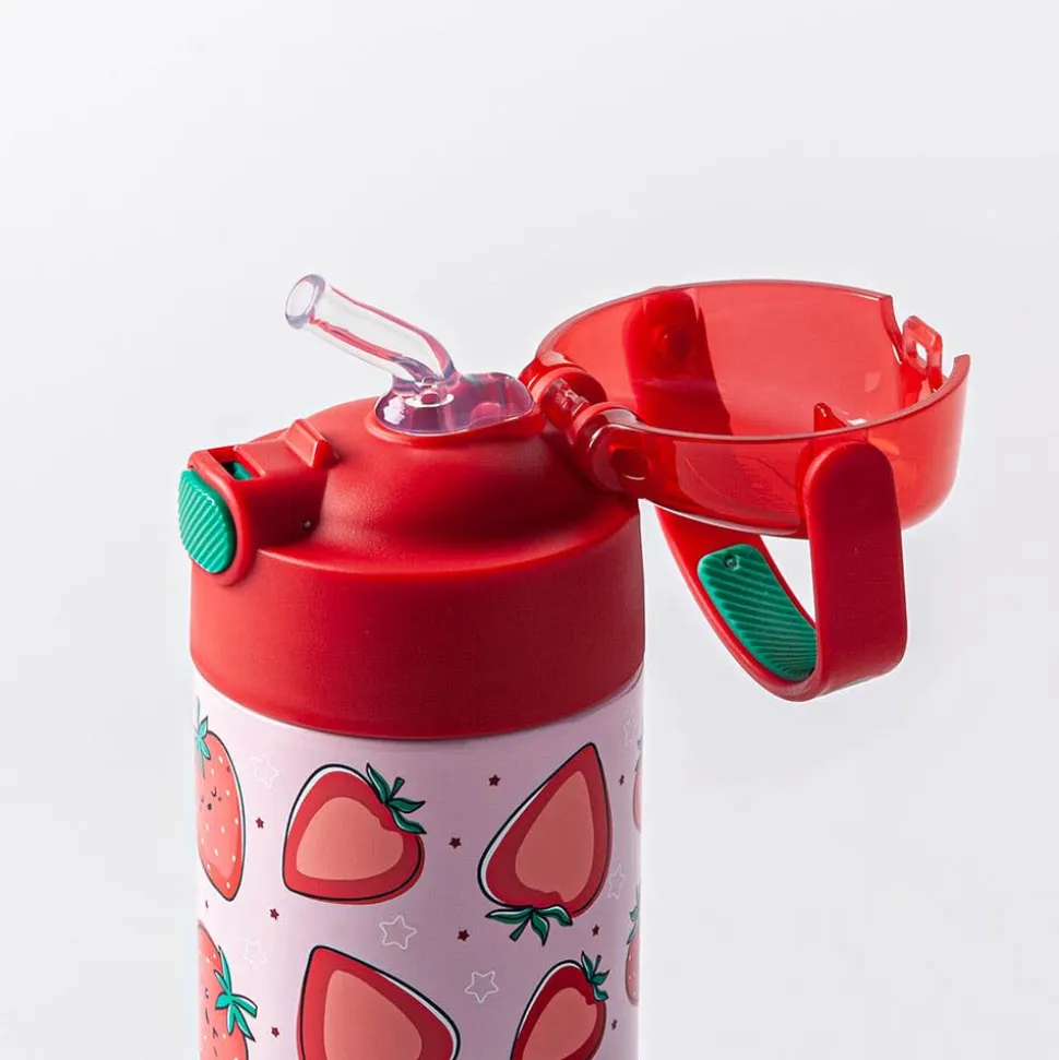 Thermos Double Wall 'Strawberry Smiles' Funtainer Sport Bottle 410ml