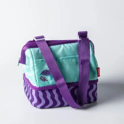 Thermos Duffel Dual Compartment 'Ocean Pals' Lunch Bag (Teal/Purple)