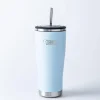 Thermos Icon Series Double Wall Tumbler with Straw (Glacier)