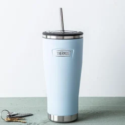 Thermos Icon Series Double Wall Tumbler with Straw (Glacier)
