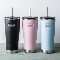 Thermos Icon Series Double Wall Tumbler with Straw (Glacier)