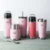 Thermos Icon Series 470 ml Double Wall Tumbler (Sunset Pink)
