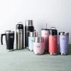 Thermos Icon Series Thermal Food Jar with Spoon (Sunset Pink)