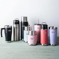 Thermos Icon Series Thermal Travel Mug with Handle (Granite)