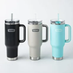 Thermos Icon Series Travel Mug with Straw 40oz. (Sea Green)