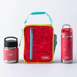 Thermos Icon Tween Series 'Pink Petals' Upright Lunch Bag