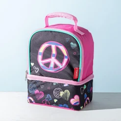 Thermos Non-Licensed 'Peace' Dual Lunch Bag