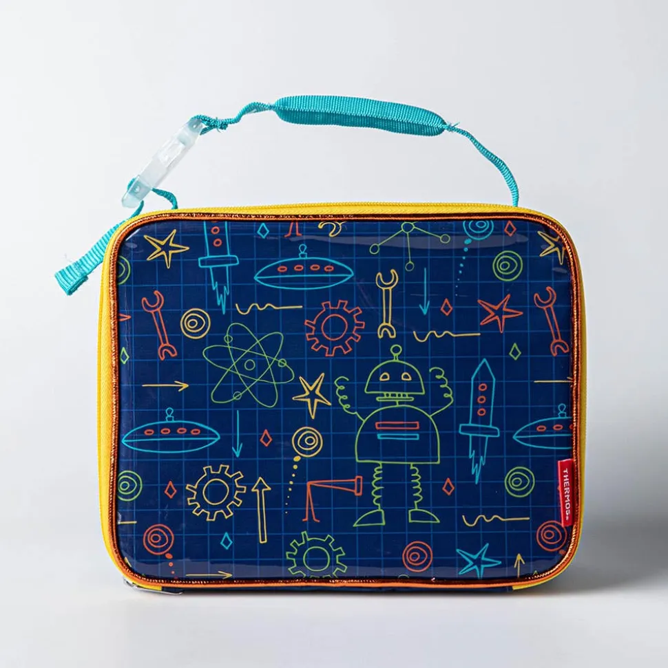 Thermos 'Robot Doodles' Lunch Bag