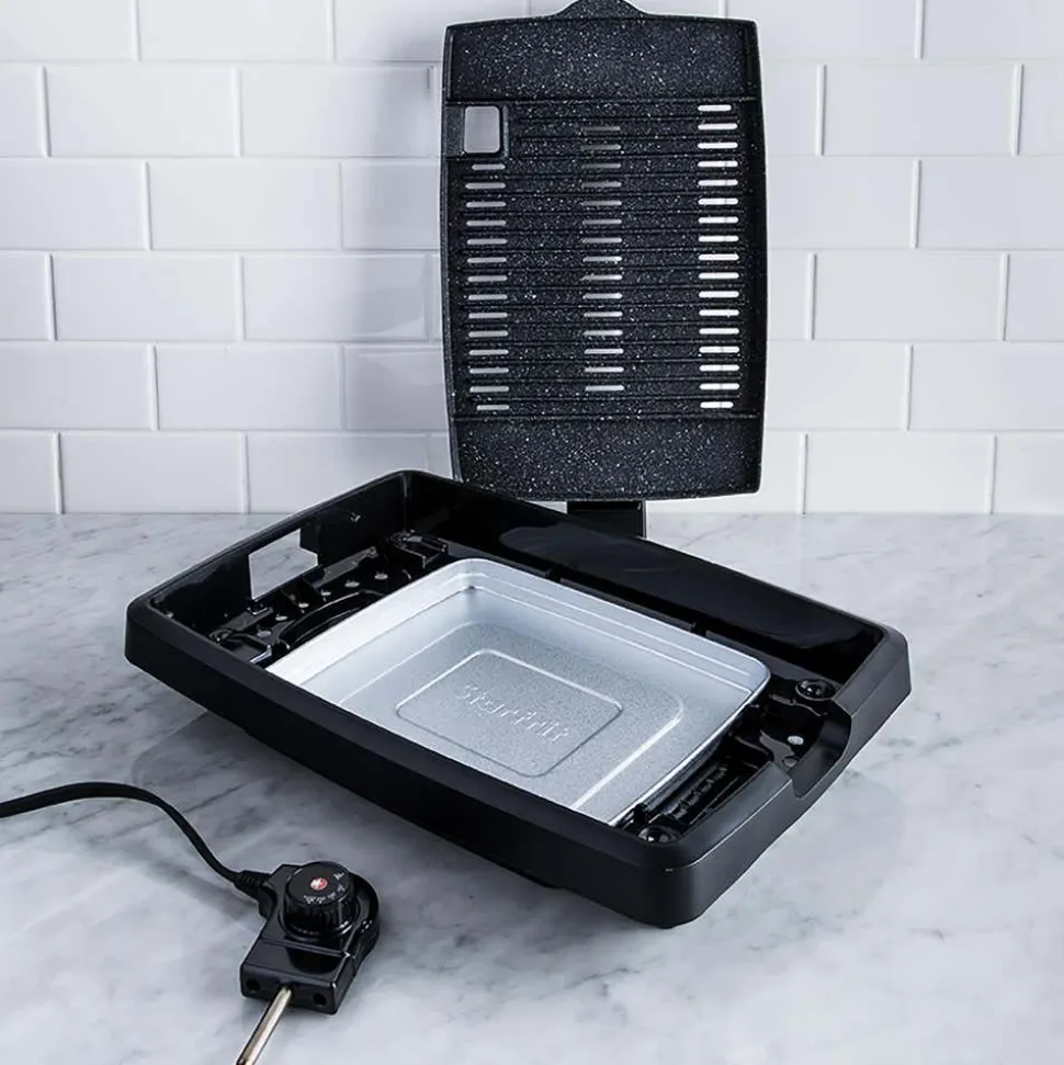 The Rock Indoor Smokeless Grill (Black)