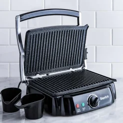 The Rock Ribbed Panini Grill (Black)