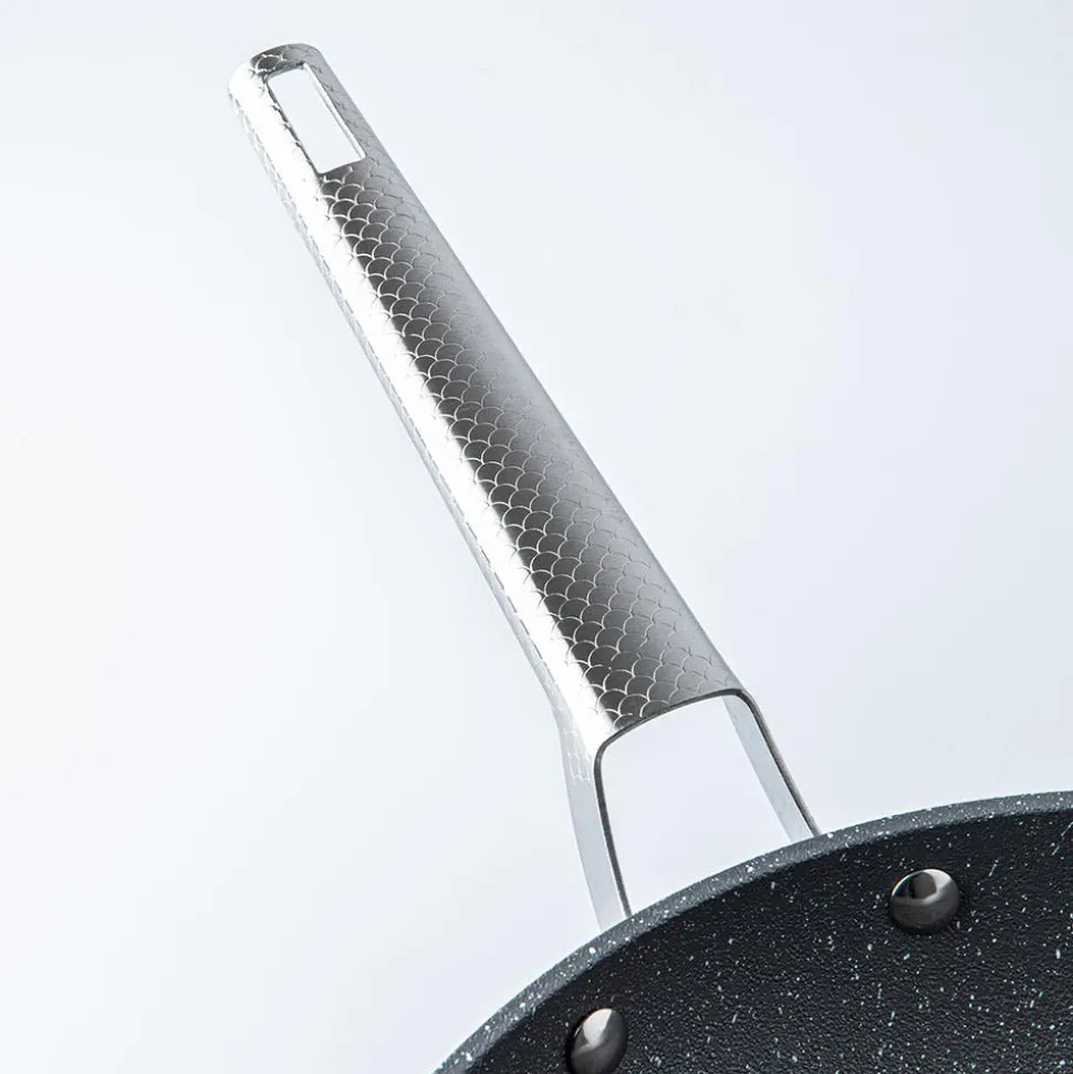 The Rock Wave Non-Stick Frypan 30CM / 12" Dia. (Blue)