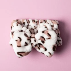The Vintage Cosmetic Company Peggy 'Leopard' Makeup Plush Headband