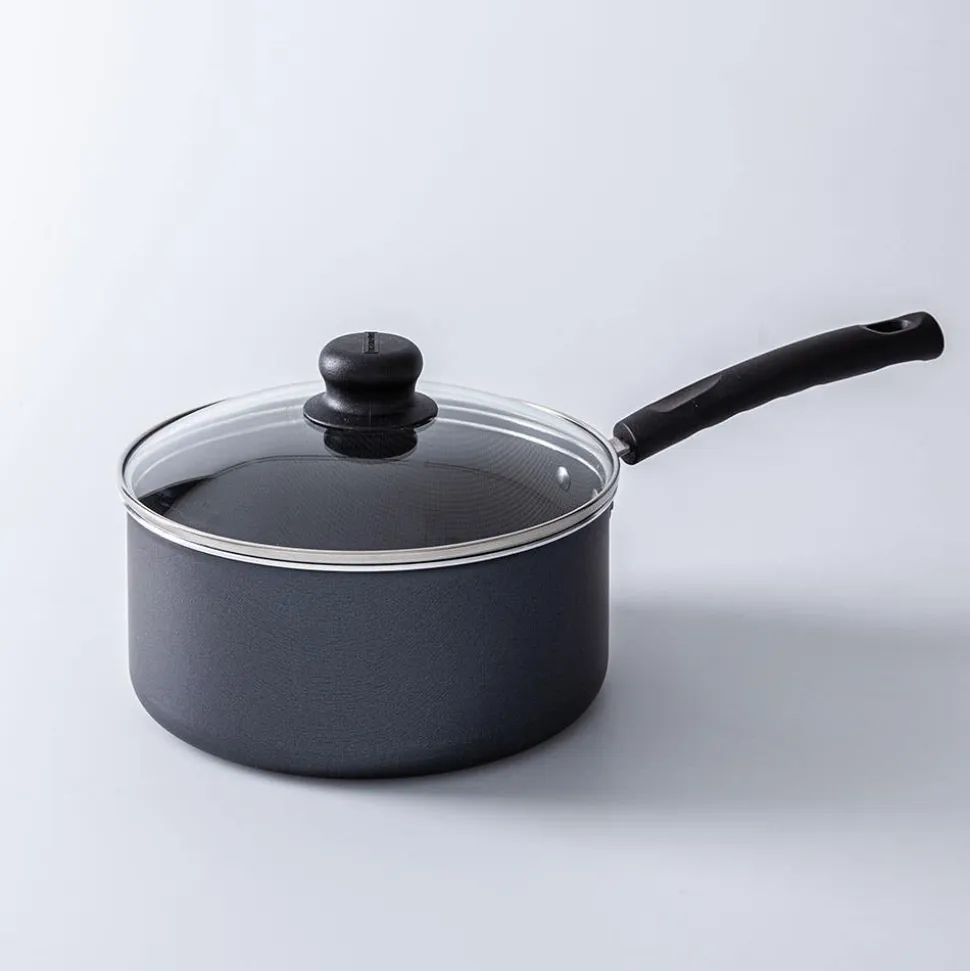 Tramontina Geo Cookware Combo - Set of 10 (Black/Grey)