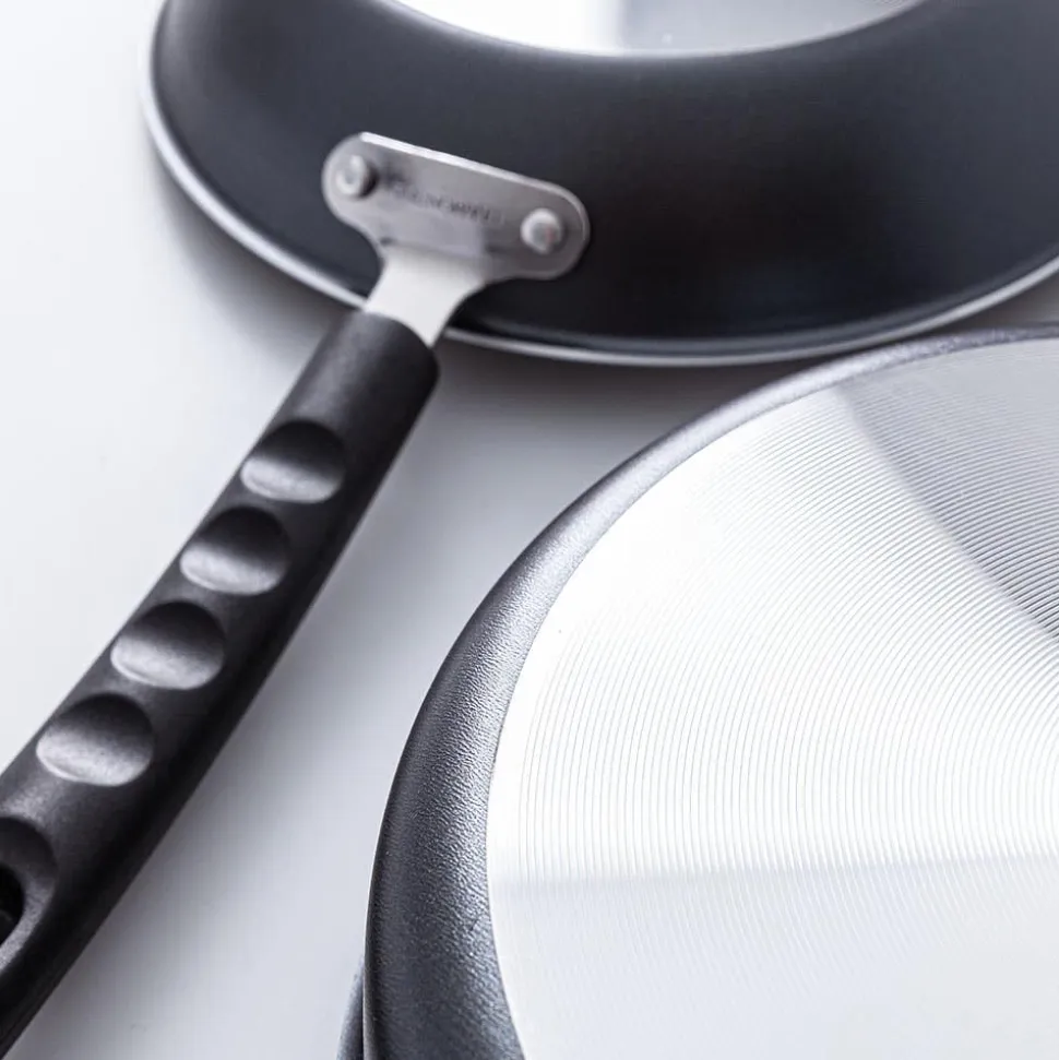 Tramontina Geo Cookware Combo - Set of 10 (Black/Grey)